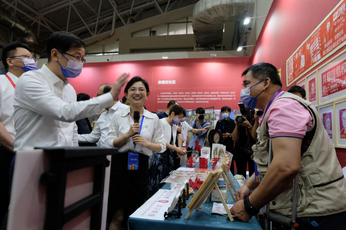 荆风楚韵闪耀第七届中国非物质文化遗产 博览会--湖北省文化和旅游厅